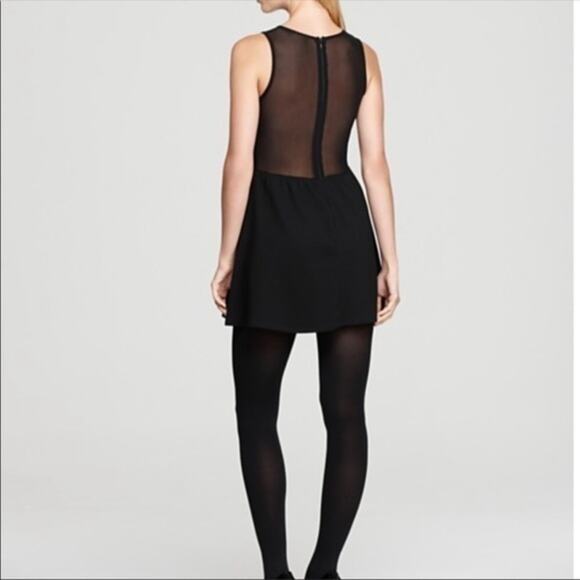 For Love and Lemons Black Lulu Skater Dress XS - Picture 3 of 9